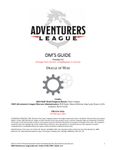 RPG Item: Adventurers League DM's Guide (Oracle of War)