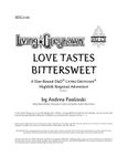 RPG Item: HIG2-06: Love Tastes Bittersweet