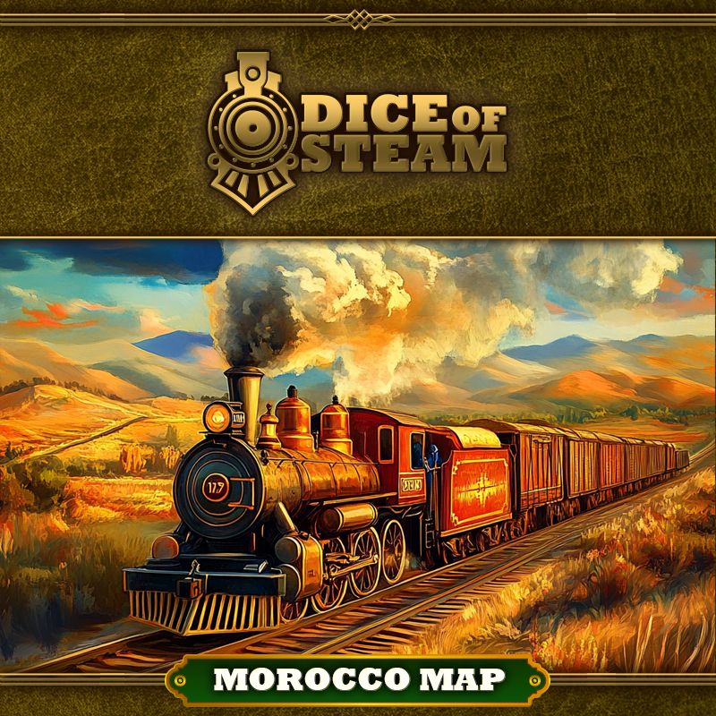 Dice of Steam: Morocco Map
