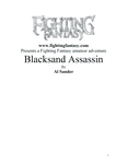 RPG Item: Blacksand Assassin