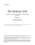 RPG Item: VELI3-02: The Bishop's Gift