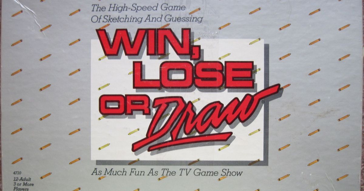 1987 TV AD ~ VICKI LAWRENCE hosts WIN, LOSE OR DRAW Full Page 5 x 7