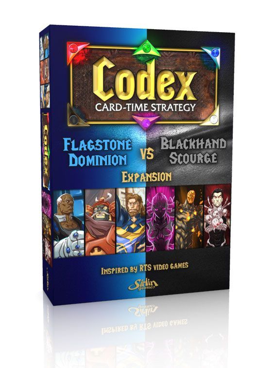 Codex: Card-Time Strategy – Flagstone Dominion vs. Blackhand Scourge Expansion