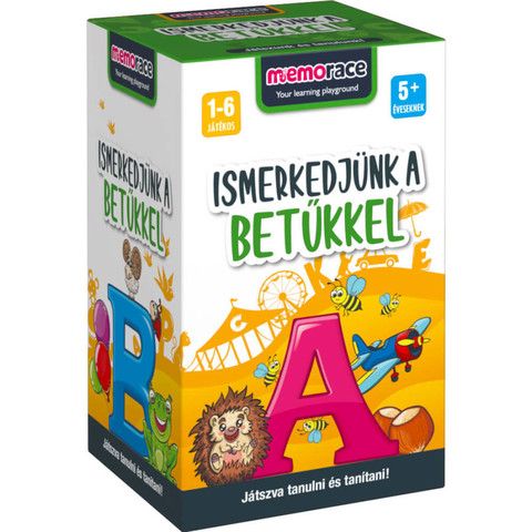 Memorace: Ismerkedjünk a betűkkel
