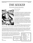 Issue: The Seeker (Vol 2 No 1 - Apr 2001)