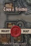 RPG Item: Town of Frostbite (Night Map)