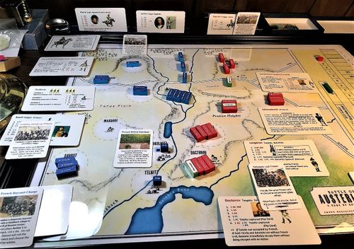 Board Game: Crash of Thunder: Napoleon at Austerlitz 1805