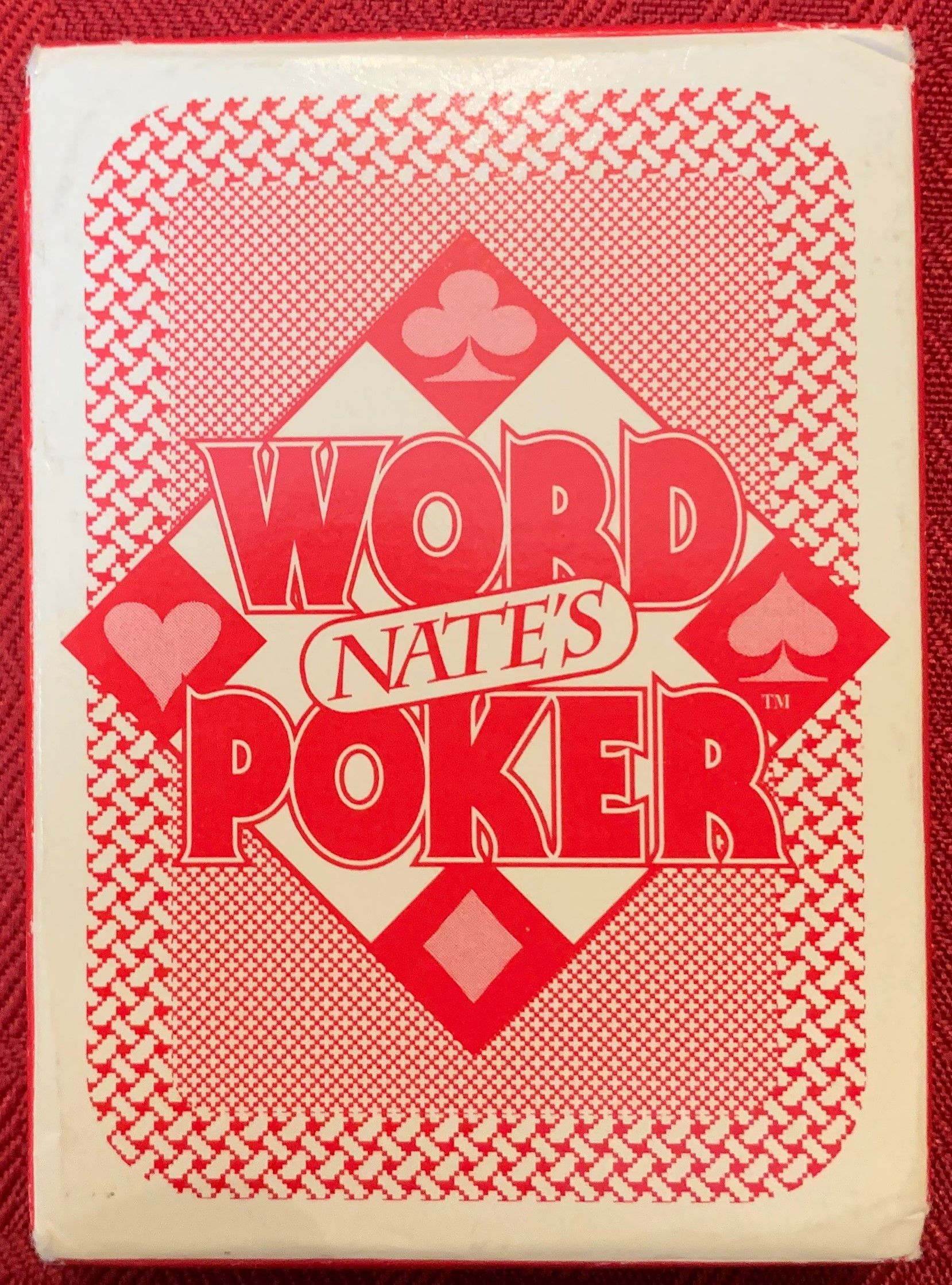 Nate's Word Poker