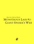 RPG Item: Monstrous Lair #07: Giant Spider's Web