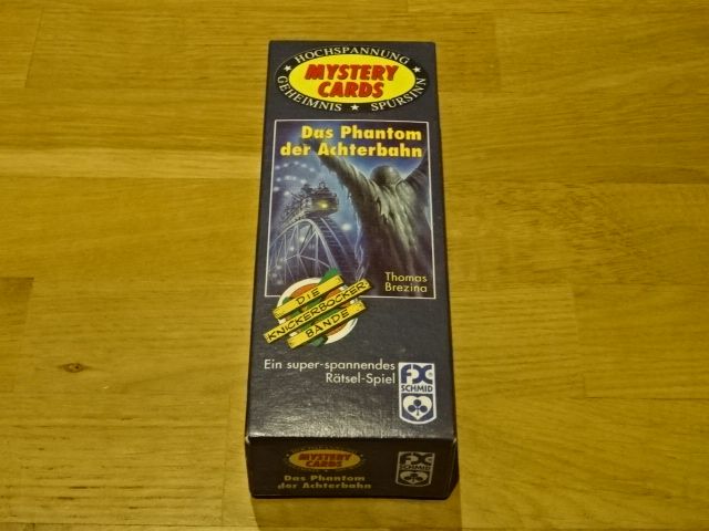 Mystery cards: Das Phantom der Achterbahn cover art