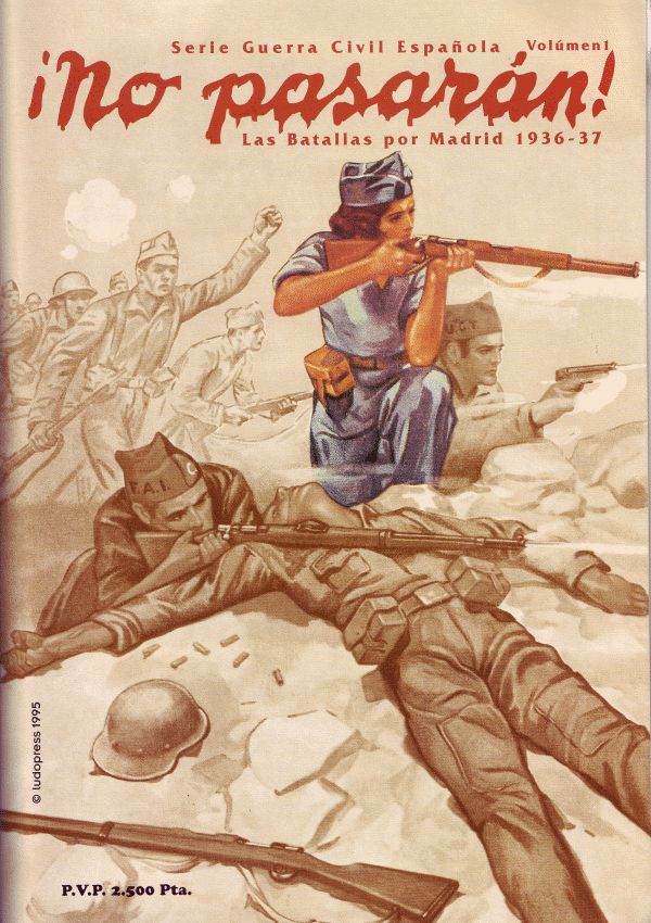 ¡No Pasaran!: Las Batallas por Madrid 1936-37 cover art