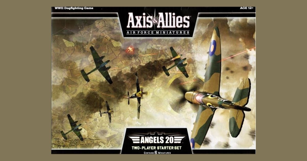 Wizards of the Coast Axis & Allies Pacific airplane aircraft 