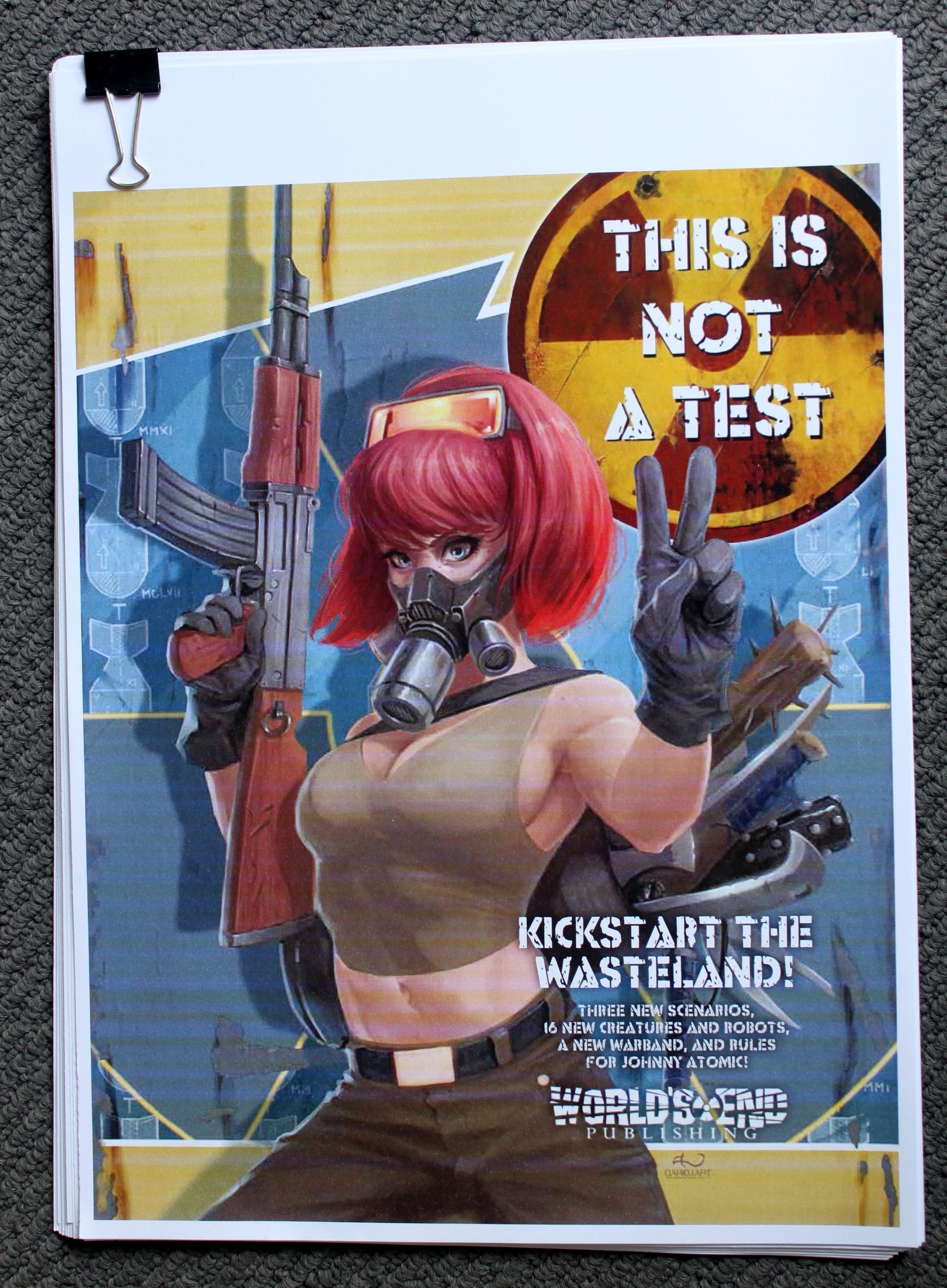 This Is Not a Test: Kickstart the Wasteland