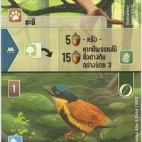 Forest Shuffle: Gibbon / Pitta Promo Card