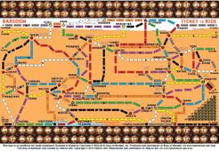 Barsoom (fan expansion for Ticket to Ride)