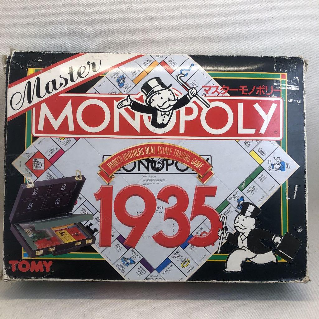 MONOPOLY モノポリー 1935年記念盤 缶 ビンテージ 復刻版 限定版 Amazon.co.jp: 【MONOPOLY】モノポリー 1935年 記念版（日本語
