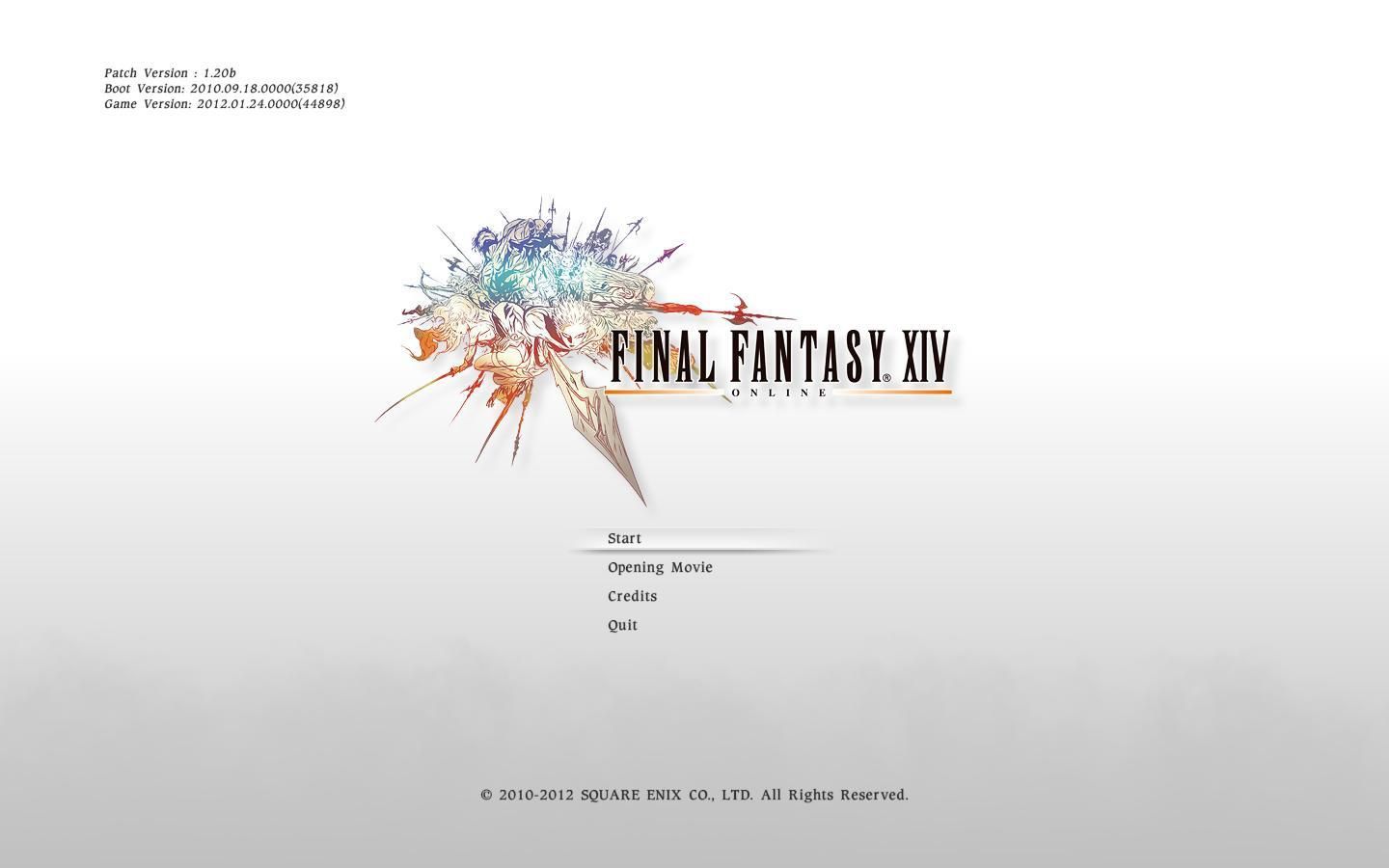 Final Fantasy XIV box art