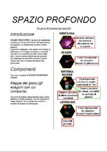 SPAZIO PROFONDO/OUTER SPACE