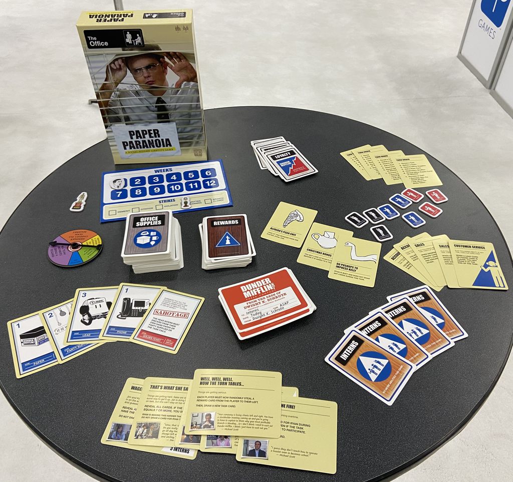 The Office: Paper Paranoia, The Op Games, 2025 — GAMA Expo 2025에서 전시