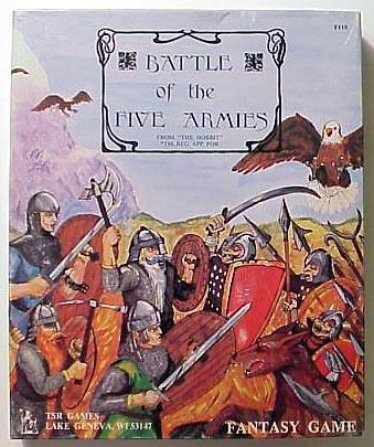 Battle Of The Five Armies Board Game Boardgamegeek