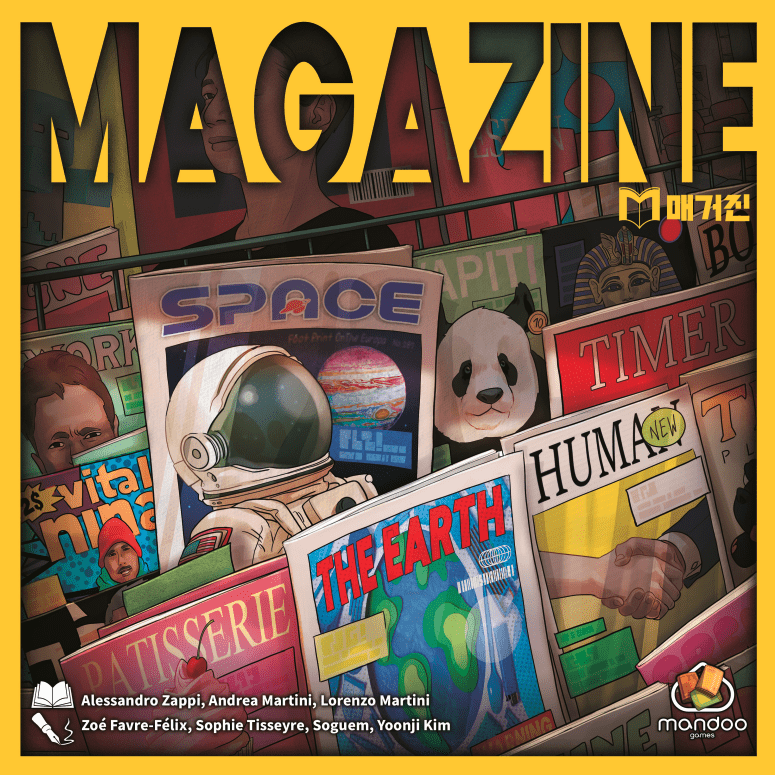 Magazine box art