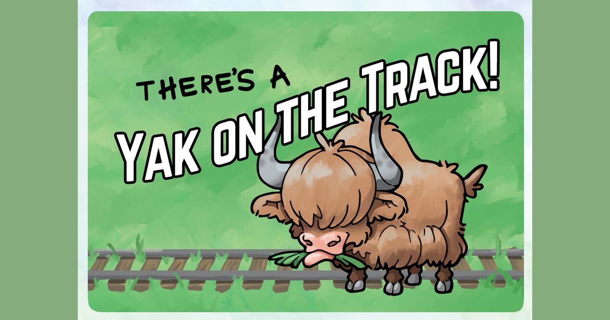 There's A Yak On The Track! Board Game BoardGameGeek