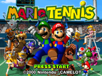 Video Game: Mario Tennis (N64)