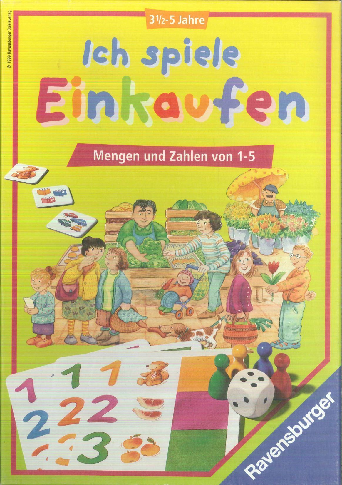 Ich spiele Einkaufen