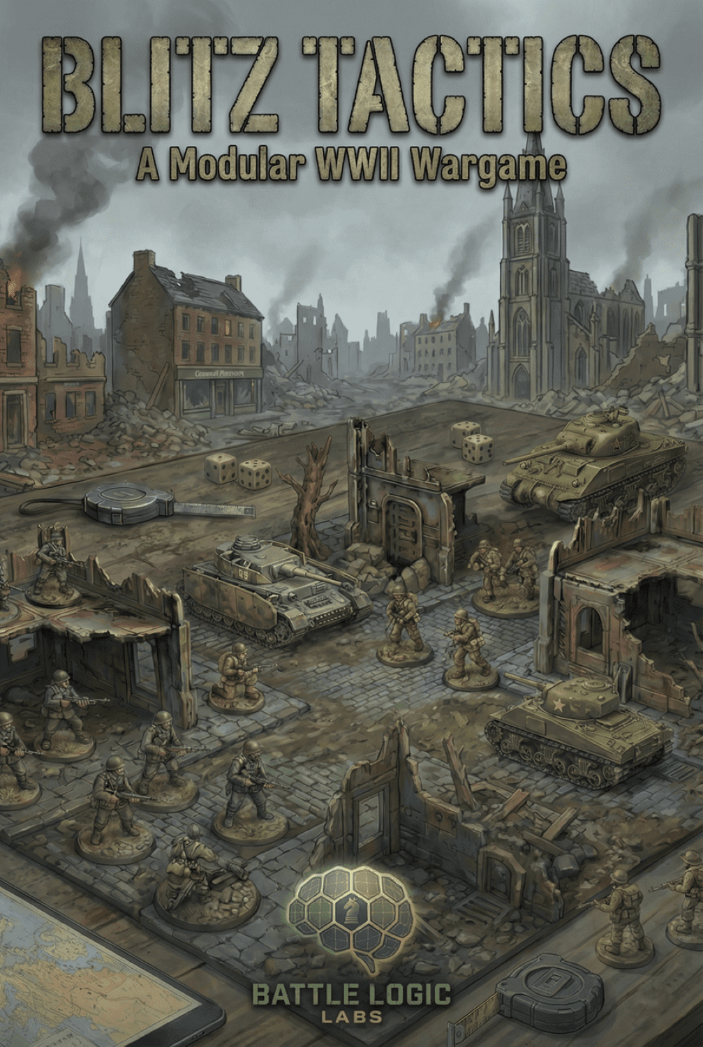 Cover art for Blitz Tactics: A Modular WWII Wargame