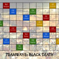 Black Death (fan expansion for Tramways)