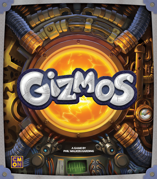 Gizmos, CMON Limited, 2018 — front cover (image provided by the publisher)