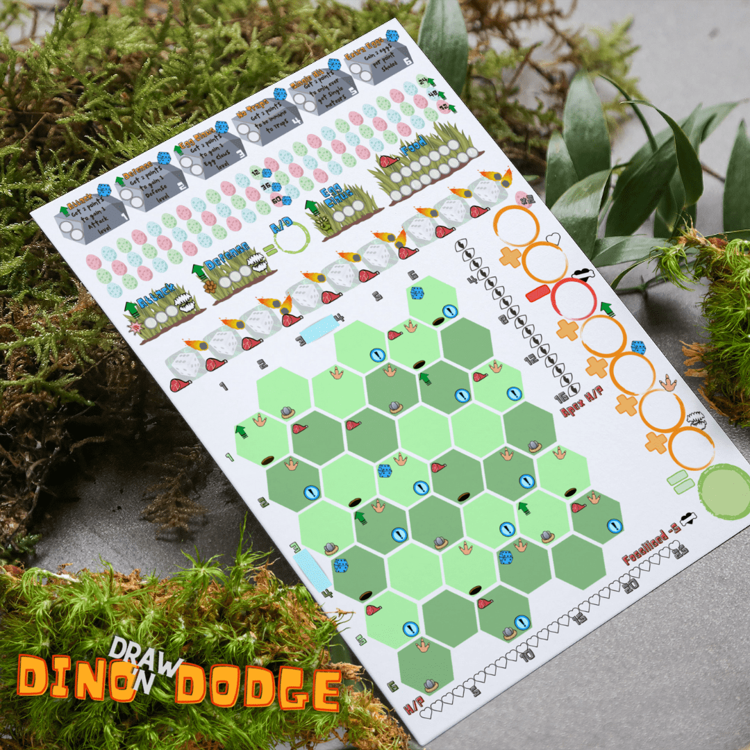 Dino Draw 'n Dodge