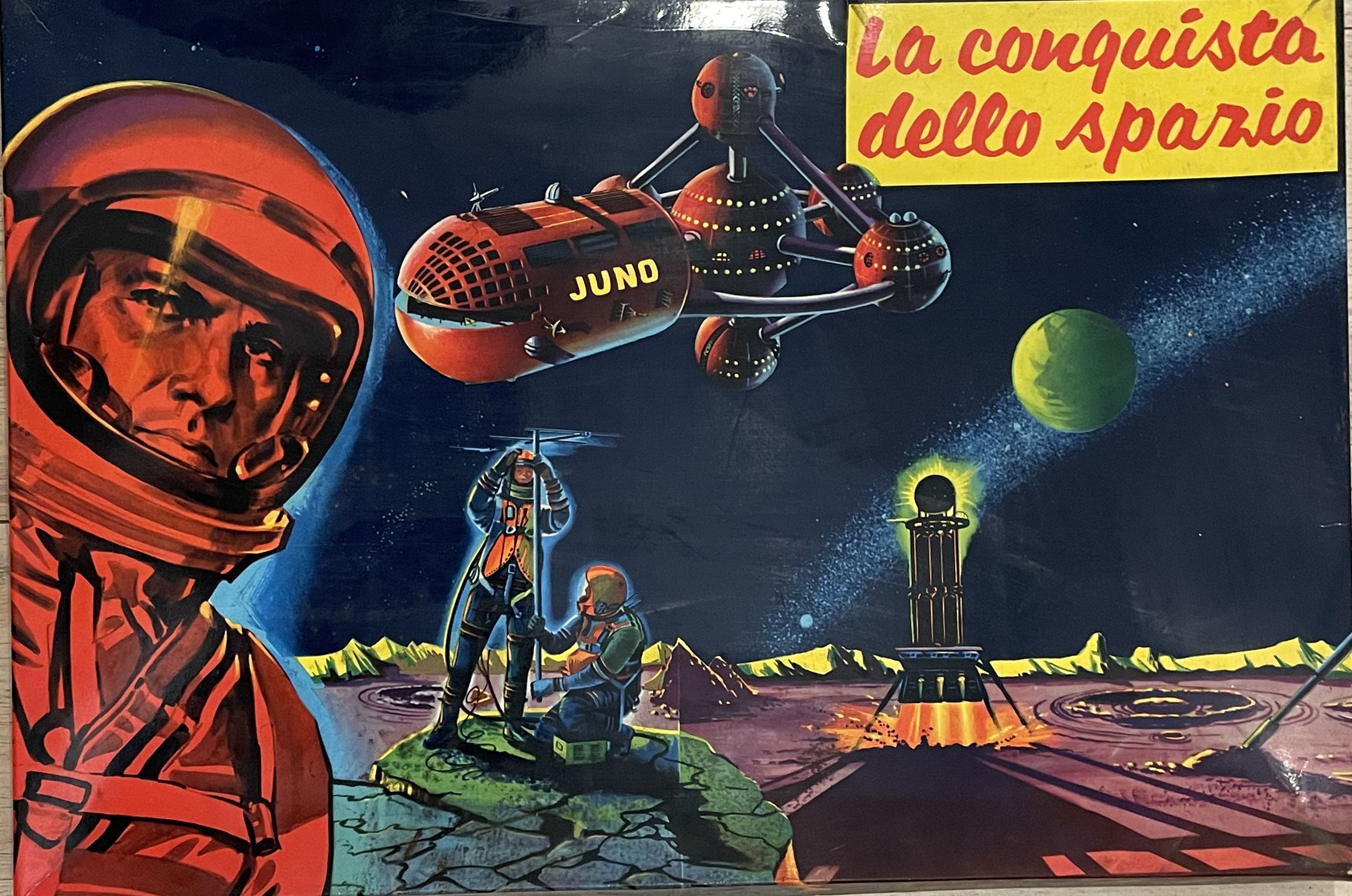 Cover art for La conquista dello spazio