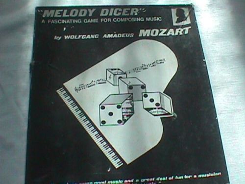 Wolfgang Amadeus Mozart Melody Dicer for Piano