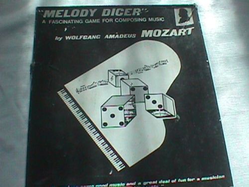 Wolfgang Amadeus Mozart Melody Dicer for Piano box art