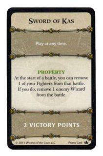 Dungeons & Dragons: Conquest of Nerath Board Game – Sword of Kas Promo