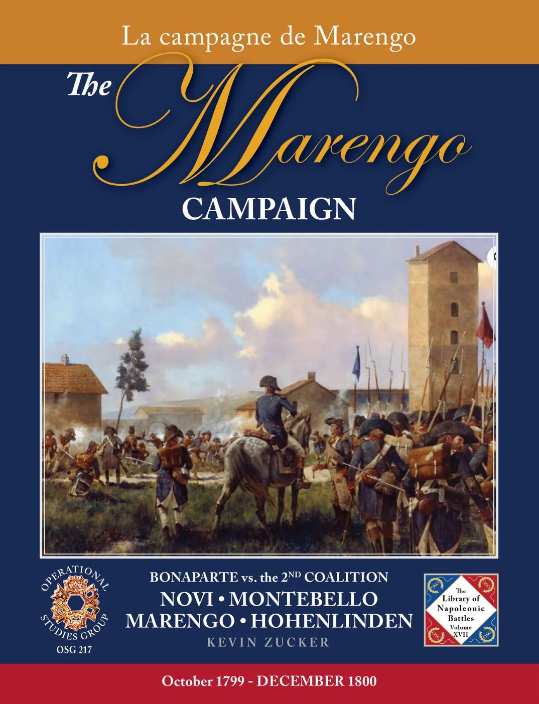 Cover art for The Marengo Campaign: Bonaparte vs. the 2nd Coalition