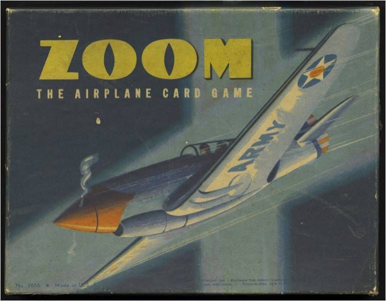 Zoom The Airplane Card Game box art