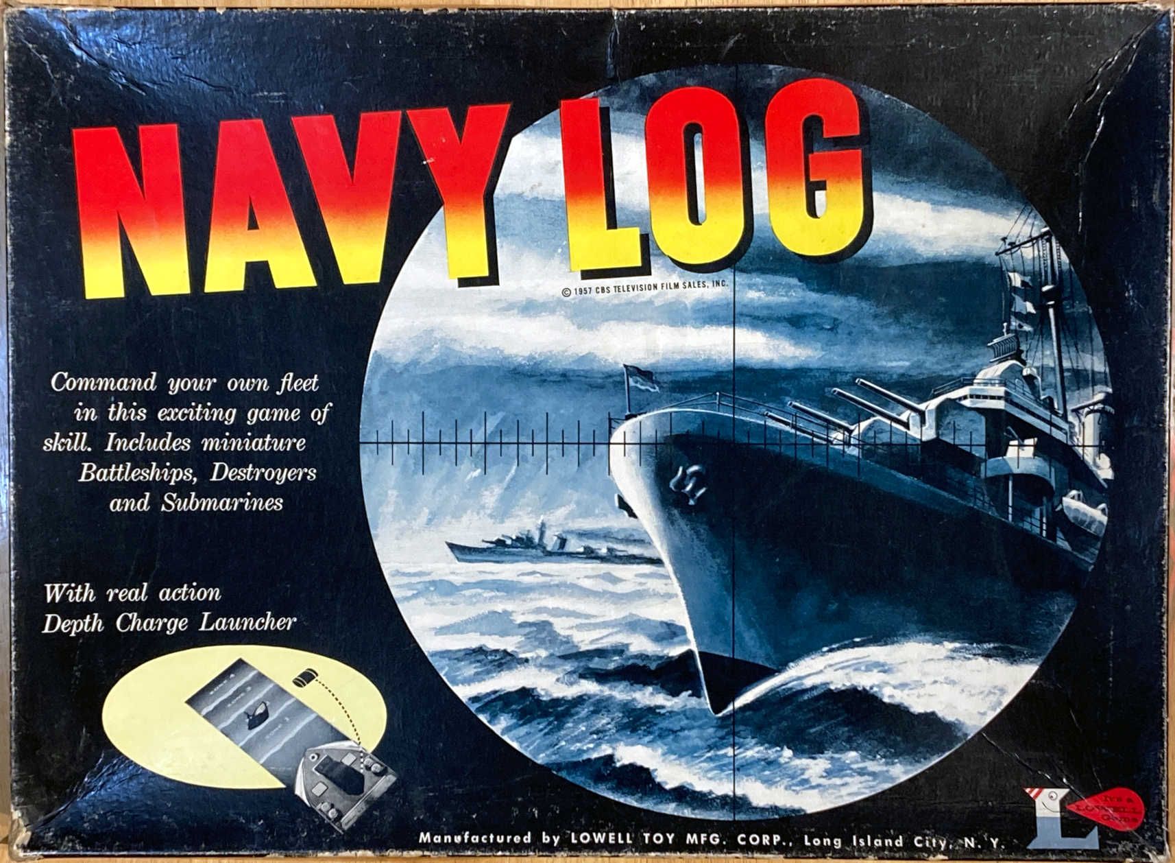 Cover art for Navy Log