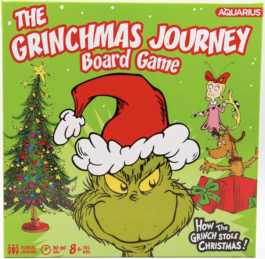 Cover art for The Grinchmas Journey Board Game: How the Grinch Stole Christmas!
