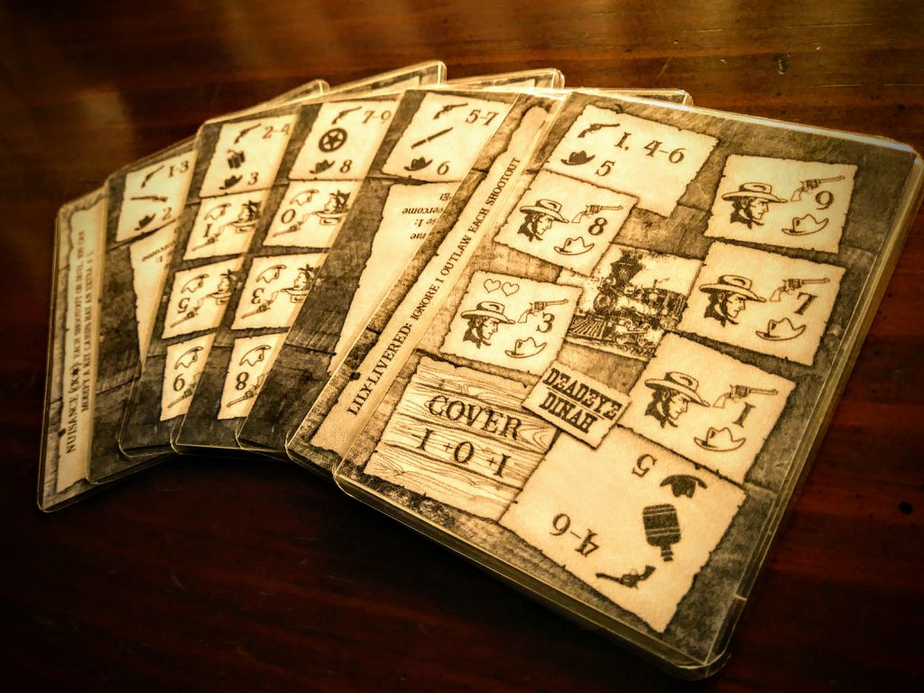 Deadeye Dinah [2021 9-Card Nanogame PNP Design Contest] - Contest Ready |  BoardGameGeek