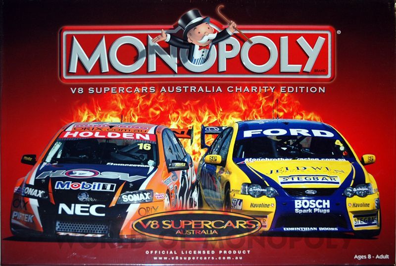 Monopoly: V8 Supercars Australia Charity Edition