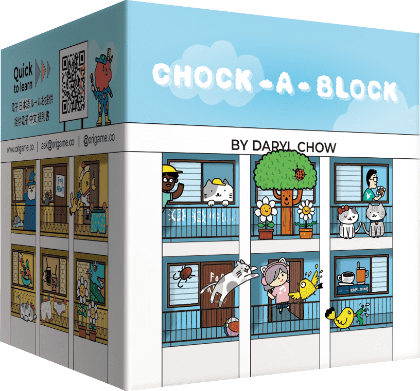 Boîte du jeu Chock-A-Block
