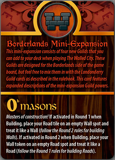 The Walled City: Borderlands Mini-Expansion