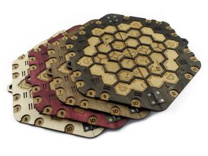 Neuroshima Hex! 3.0: Szajna LaserCut 3+ Players Foldable Board