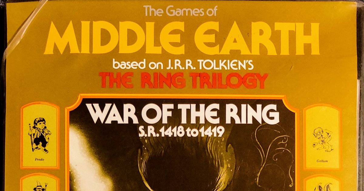The Games of Middle Earth | Board Game | BoardGameGeek