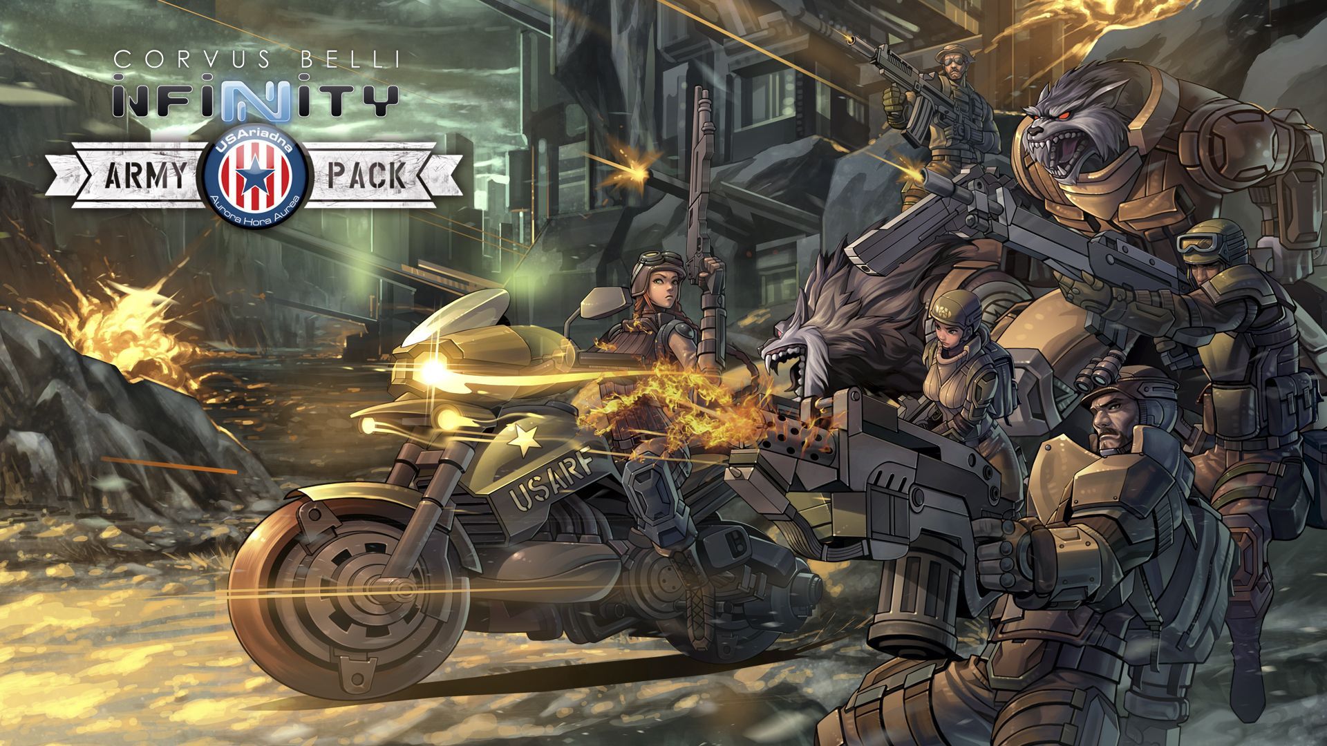 Infinity: USAriadna Army Pack