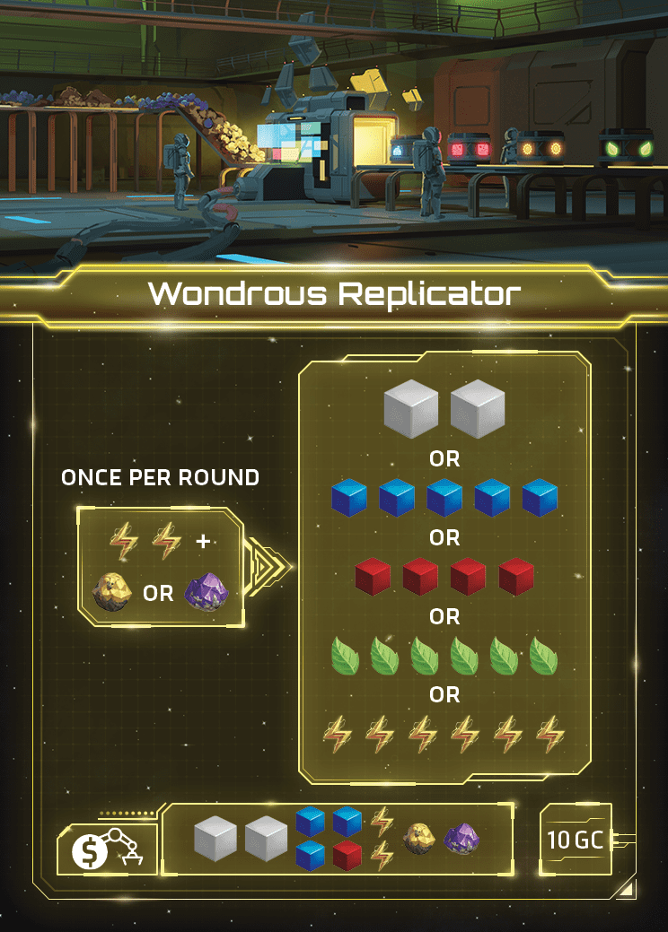 Lunar Rush: Wondrous Replicator Promo Card