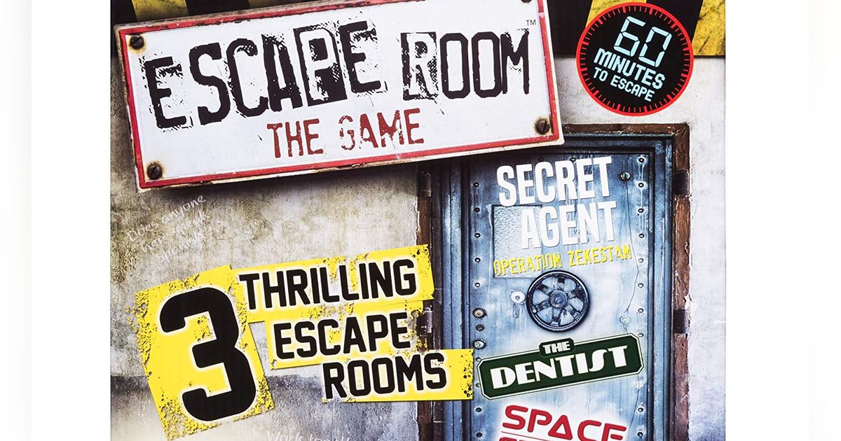  Escape Room The Game, versión 2 - con 4 emocionantes salas de  escape  Resuelve el misterio juego de mesa para adultos y adolescentes  (versión en inglés) : Juguetes y Juegos