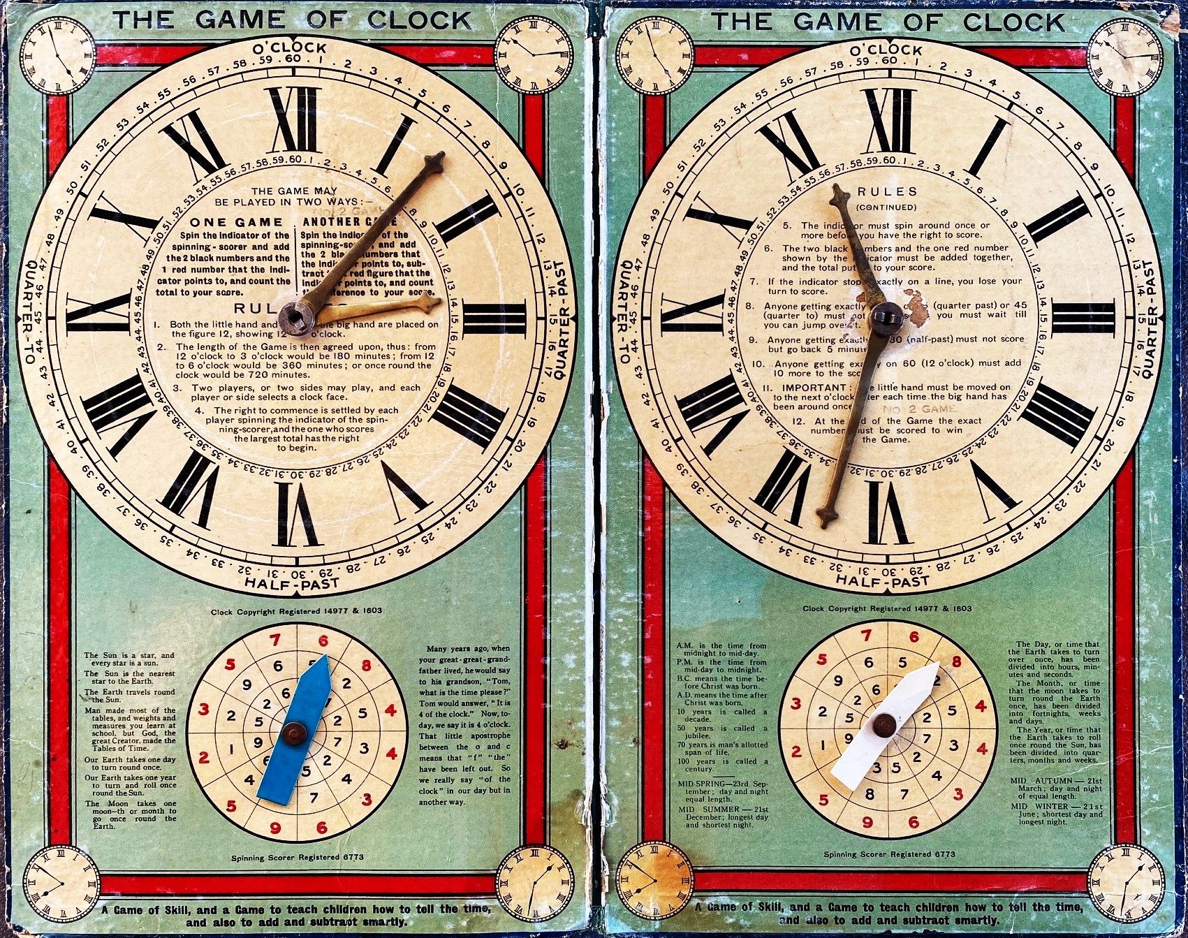 The Game of Clock